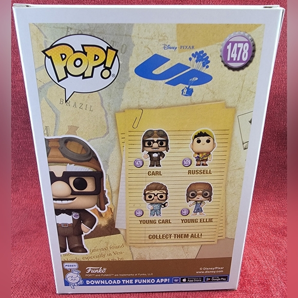 Carl funko # 1478 (nib) With pop protector - Picture 7 of 7